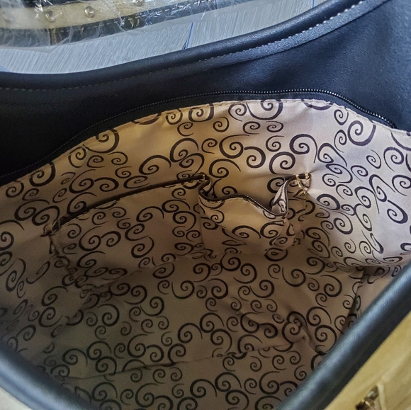 Over the shoulder western style hand bag.  gorgeous turquoise & white N.W.T - Picture 14 of 14